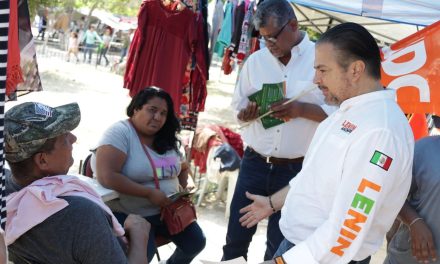 Recorre Lenin Pérez región Centro