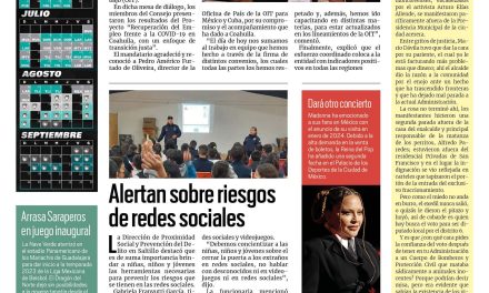 Portada RCG Media [22 de abril de 2023] Encabeza MARS sesión de relaciones laborales; Vamos por el desarrollo económico de Coahuila: Manolo Jiménez y más…