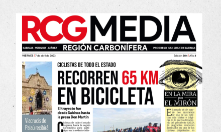 Portada RCG Carbonífera [7 de abril de 2023] Recorren 65 km en bicicleta; nuevos camiones de basura llegan a Sabinas y más…
