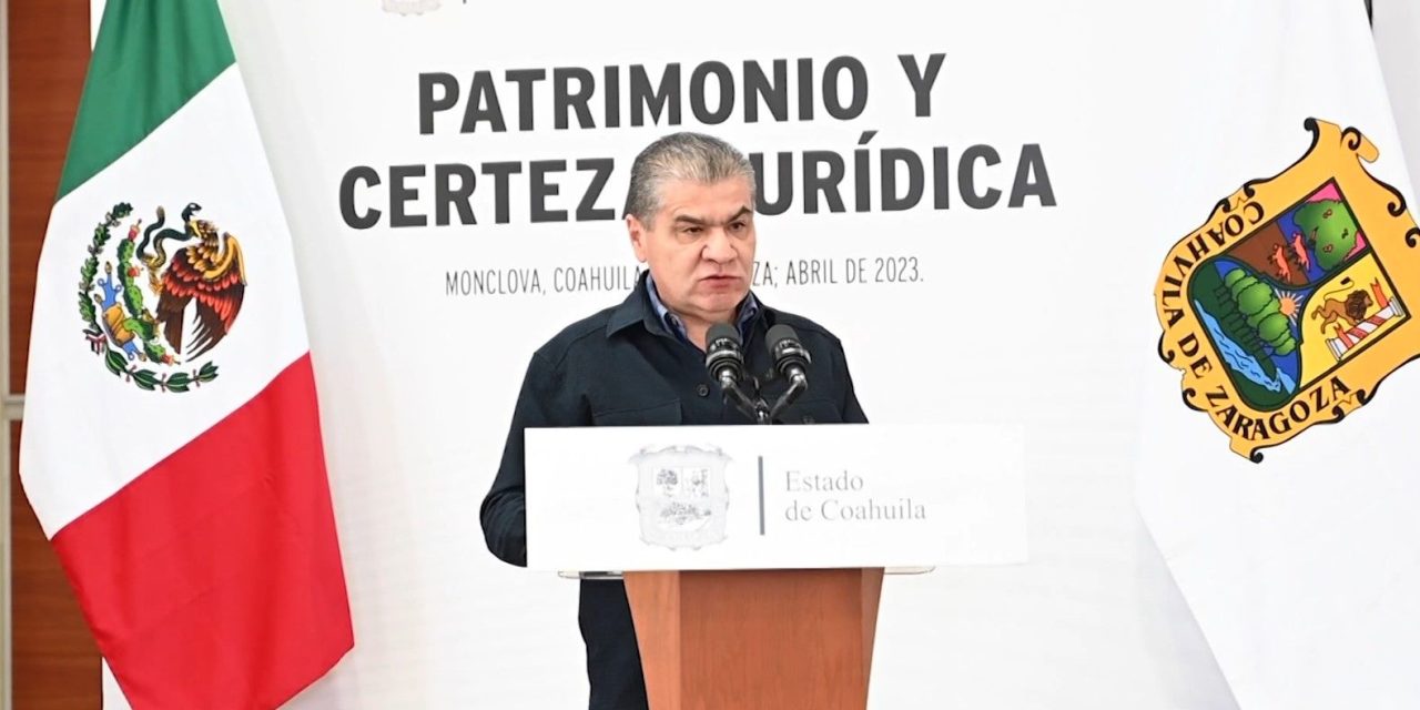MARS reconoce trabajo en materia de patrimonio y certeza jurídica