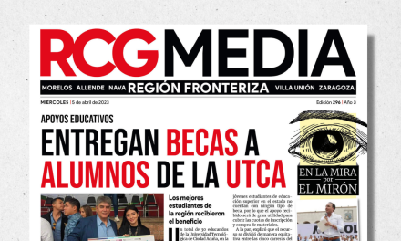 Portada RCG Fronteriza [5 de abril de 2023] Entregan becas a alumnos de la UTCA; llama Iglesia a vivir con fe la Semana Santa y más…