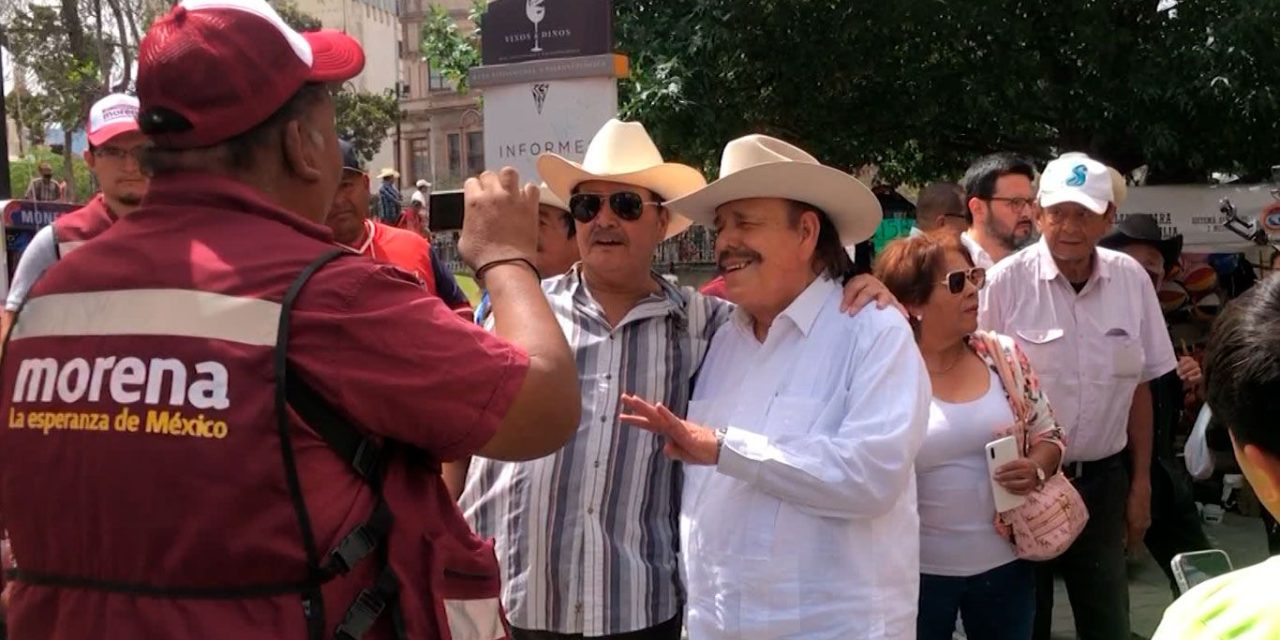 Hace campaña Guadiana en Saltillo