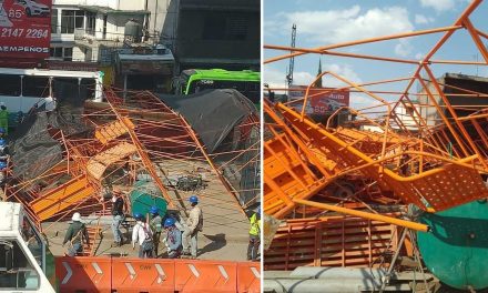 Colapsa andamio en reparación de Línea 12 del Metro en CDMX