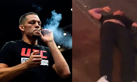 Nate Díaz noquea a sujeto en pelea callejera