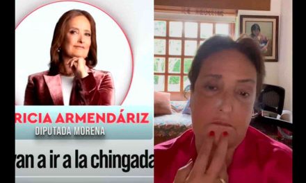 Patricia Armendáriz admite que les gritó a indígenas y dice que tiene la mecha corta