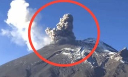 Se registran explosiones y avistamiento de ovnis en el Popocatépetl