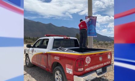 Se suma Protección Civil de Saltillo a prevención de incendios forestales