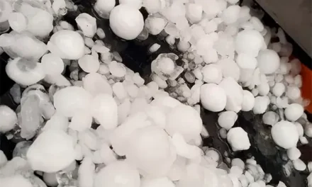 Granizo deja viviendas con daños  en Múzquiz