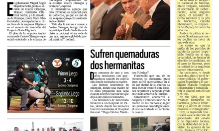 Portada RCG Carbonífera [25 de mayo de 2023] Llega inversión a la región Centro-Desierto; notarios, listos para comicios y más…