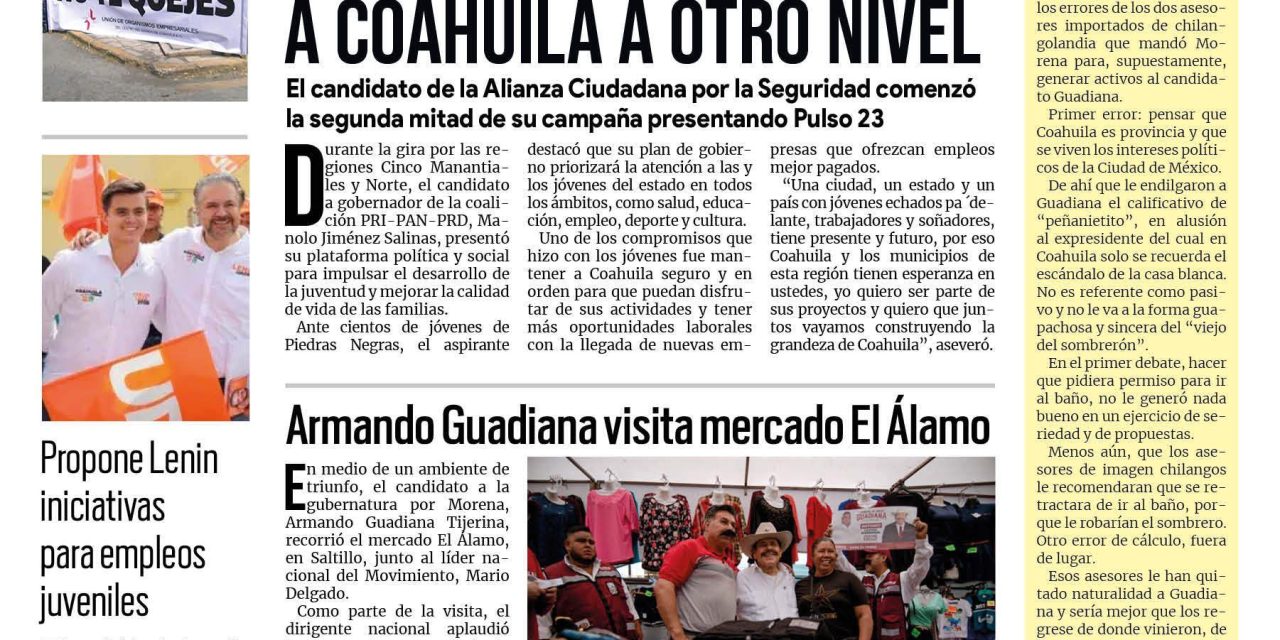 Portada RCG Media Elecciones 2023 [3 de mayo de 2023]