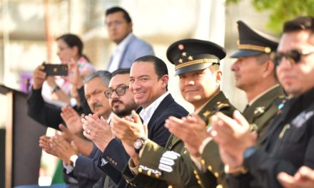 Encabeza alcalde ceremonia del 5 de Mayo en Acuña