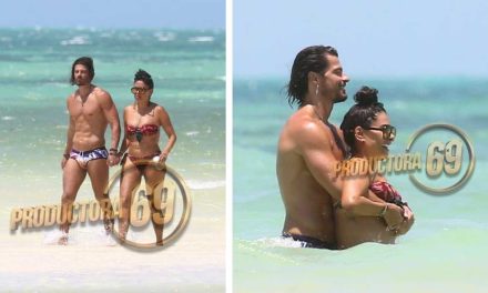 Captan a Galilea Montijo acompañada de modelo español en plan romántico (video)