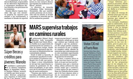 Portada RCG Lagunera [5 de mayo de 2023] Audiencias Públicas dan certeza ciudadana; instauran Consejo del Instituto del Emprendimiento y más…