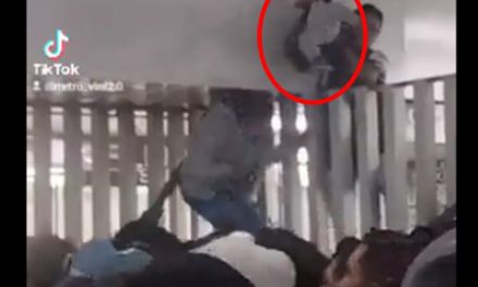 Papá salva a su bebé de ser aplastado en portazo al metro de la CDMX