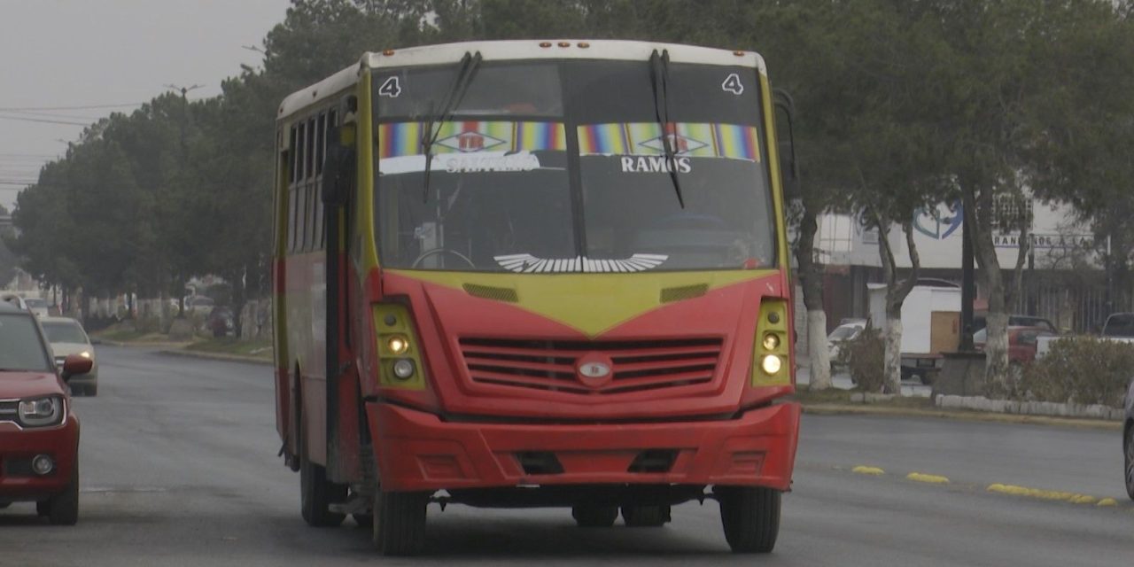 Concesionarios de transporte en Ramos Arizpe deben cumplir acuerdos