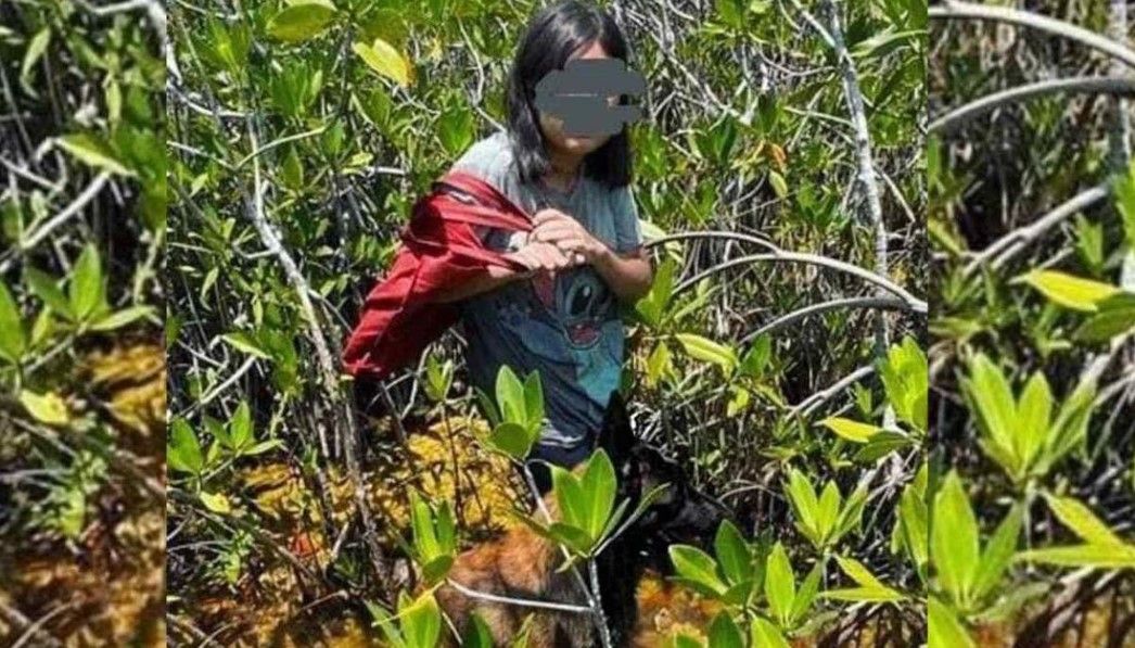 Adolescente sobrevive una semana en la selva de Quintana Roo… perro rescatista la encontró