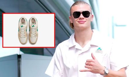 Esto cuestan: Haaland presumió tenis y camisa de la bebida mexicana ‘Jarritos’