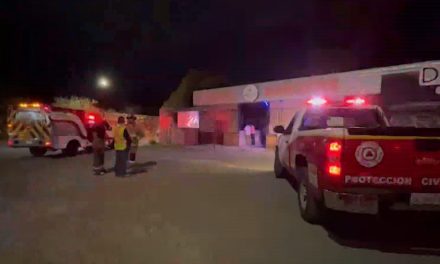 Conato de incendio provocó gran movilización en taquería de Saltillo