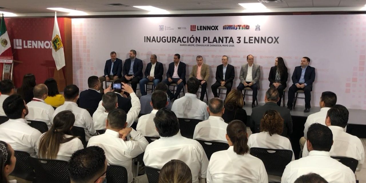 Inauguran una nueva empresa en Coahuila