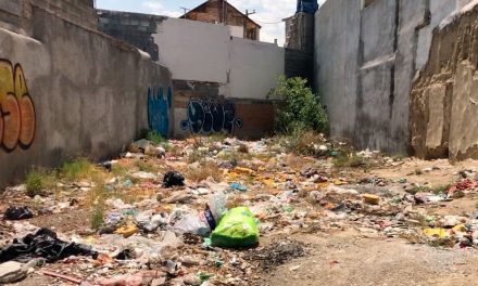Saltillo: Lote baldío se ha convertido en basurero público en la calle Hidalgo