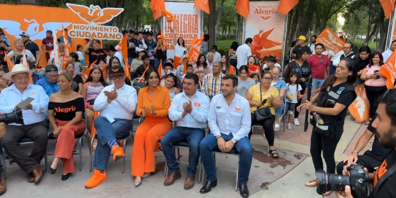 Bancada Naranja cierra campaña con éxito