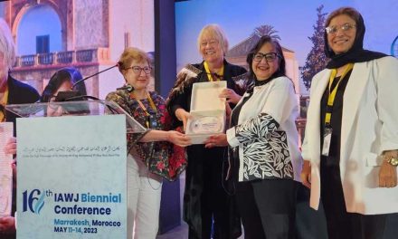 Norma Piña recibe el premio de Derechos Humanos 2023 en Marruecos
