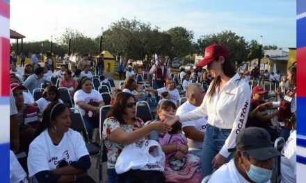 Recorre Lizbeth Ogazón colonia Manantiales del Valle