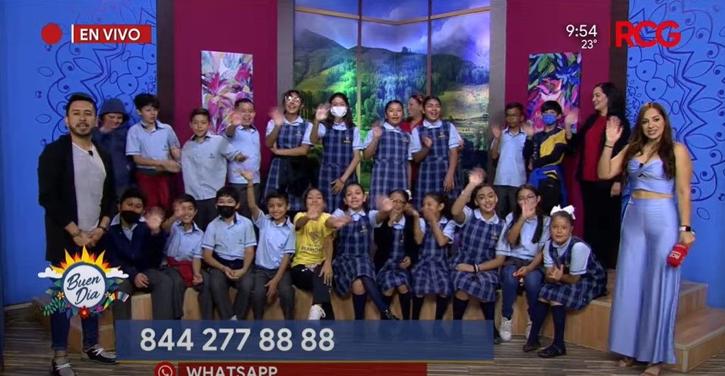 Alumnos del Colegio Piamonte visitaron RCG Media
