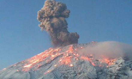 Registra el Popocatepétl 192 exhalaciones y 4 explosiones en 24 horas