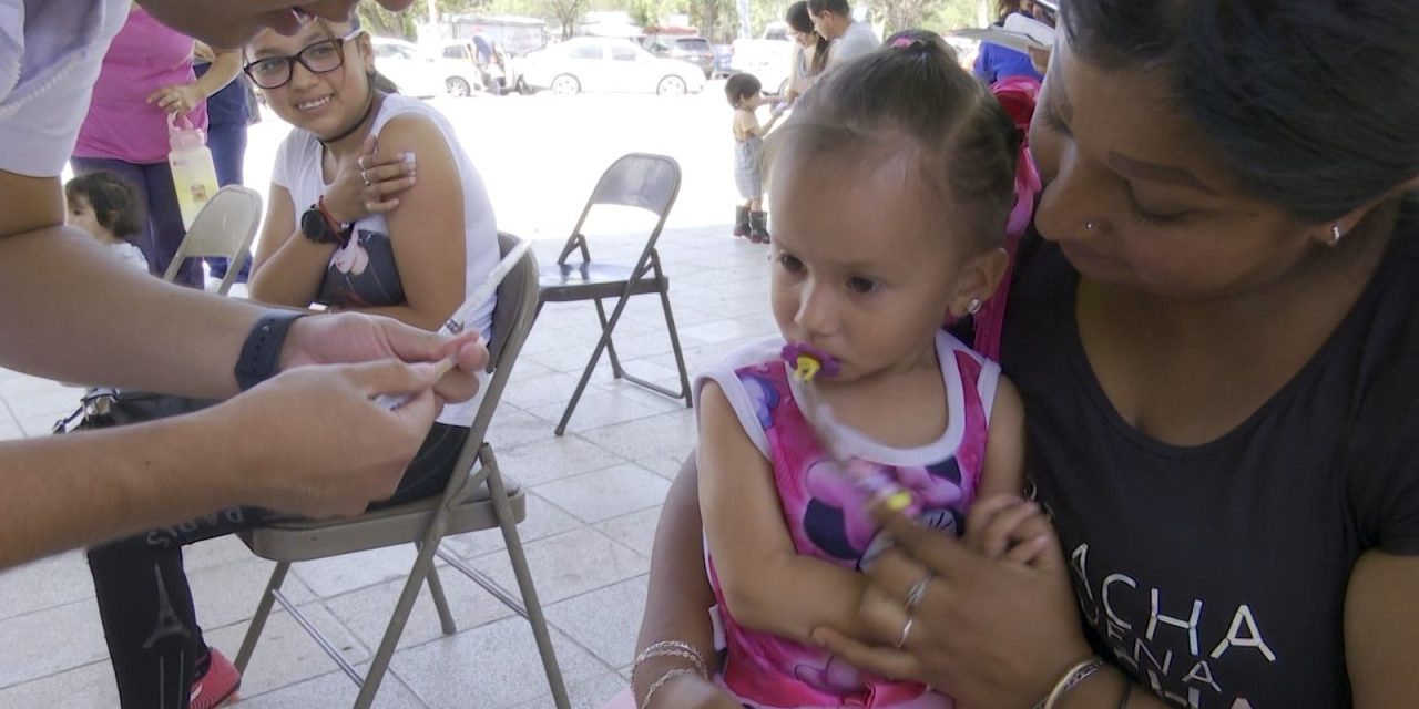 Personal del IMSS realizó jornada de vacunación en Saltillo