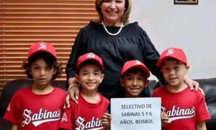 Niños de Sabinas van a campeonato nacional de beisbol