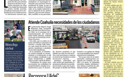 Portada RCG Centro [17 de junio de 2023] Mantienen puertas abiertas ante ola de calor; Presidenta es elegida como madrina de generación y más…