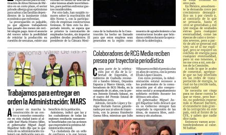 Portada RCG Centro [24 de junio de 2023] Iniciativa privada confía en reactivación de AHMSA; Aumentan operativos por demanda de hielo y más…
