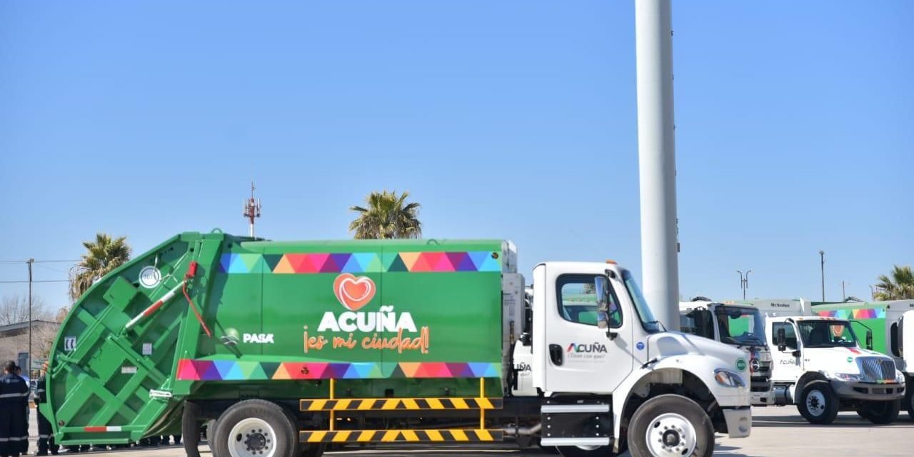 Ajustan horarios de recolección de basura en Acuña