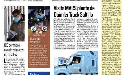 Portada RCG Fronteriza [3 de junio de 2023] Comparece gerente de SIMAS; Pide no caer en páginas fraudulentas y más…