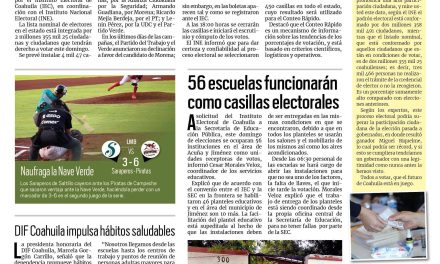 Portada RCG Fronteriza [4 de junio de 2023] ¡Todos a votar!; suman esfuerzos en limpieza de arroyos y más…