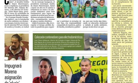 Portada RCG Fronteriza [13 de junio de 2023] Concluye Semana del Medio Ambiente; cumplen compañías con pago de utilidades y más…