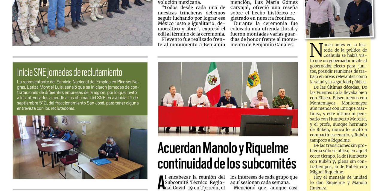 Portada RCG Fronteriza [27 de junio de 2023] Conmemoran Movimiento Armado en Las Vacas; realiza DIF asado por una buena causa y más…