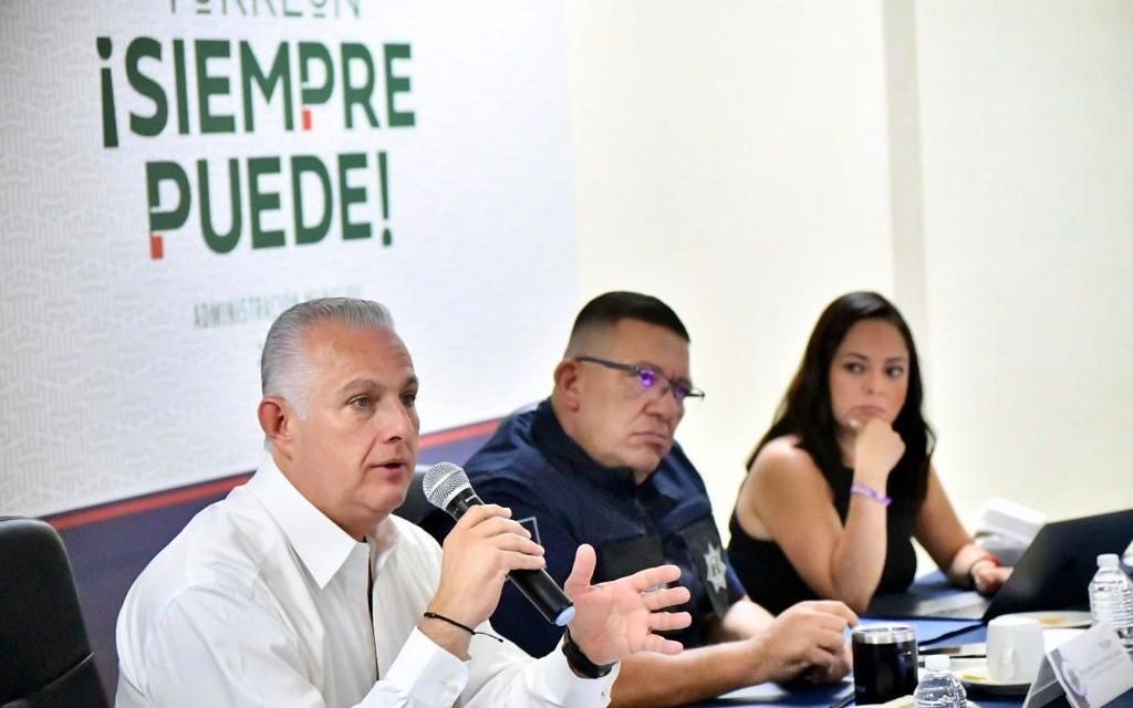 Destaca alcalde seguridad en Torreón