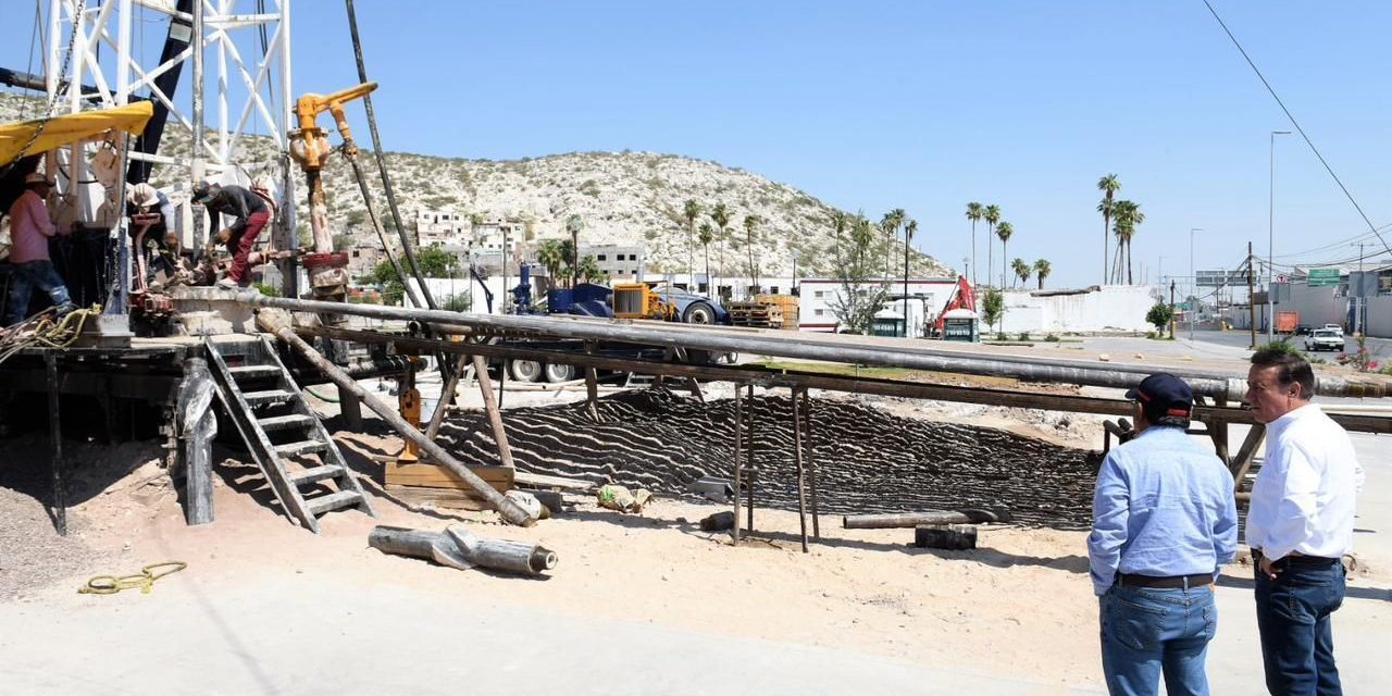 Avanza perforación de pozo de agua en Torreón