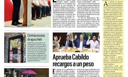 Portada RCG Media [20 de junio de 2023] Anuncia MARS expansión de Exa Industrial; aprueba Cabildo recargos a un peso y más…