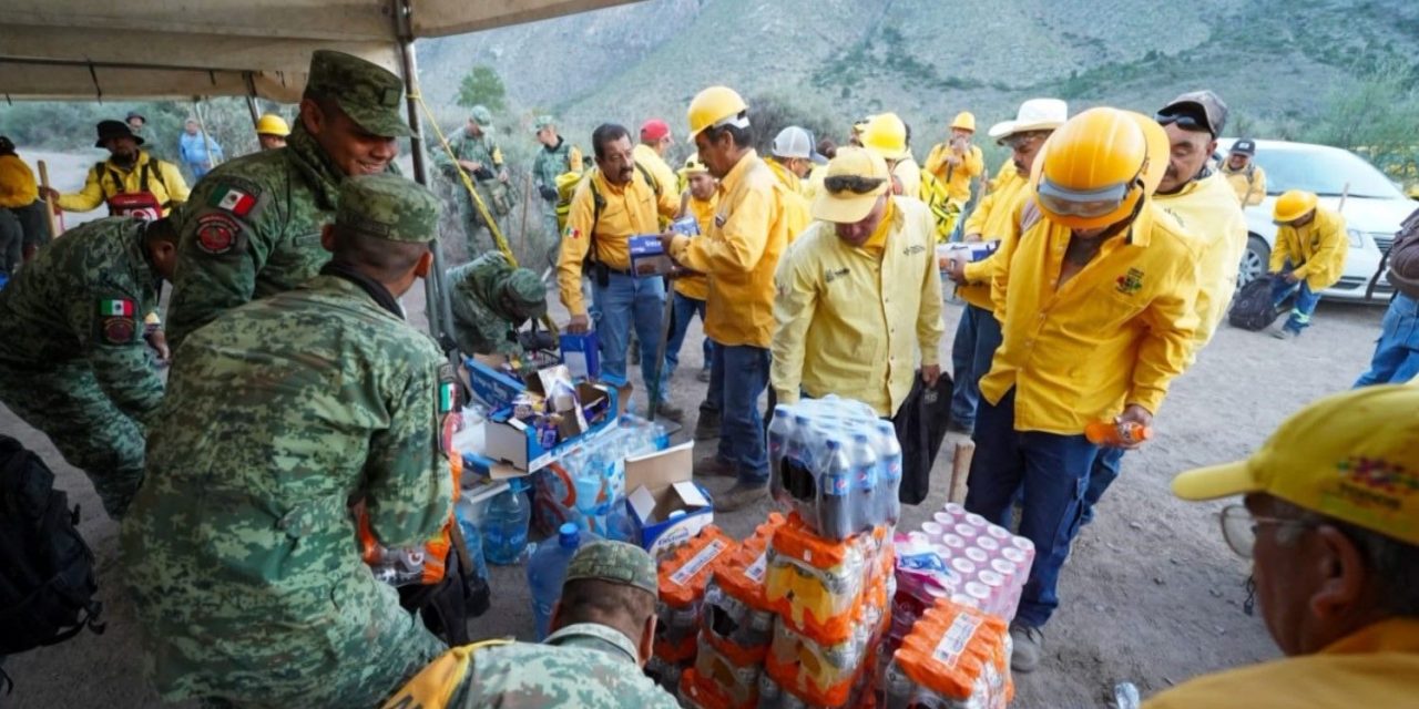Agradece Chema Morales apoyo en combate a incendio