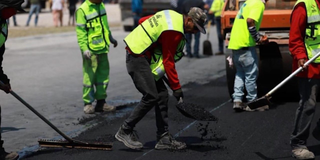 Agradecen vecinos repavimentación en Valdés Sánchez