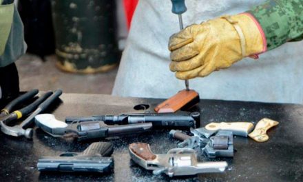 Gobierno ha asegurado 41 mil armas de fuego a criminales