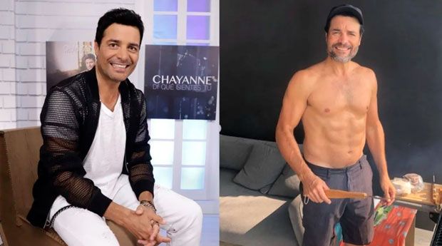 Suegro; Chayanne comparte foto de su papá y sus fans enloquecen