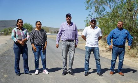 Entregan obra de pavimentación en ejido El Panal