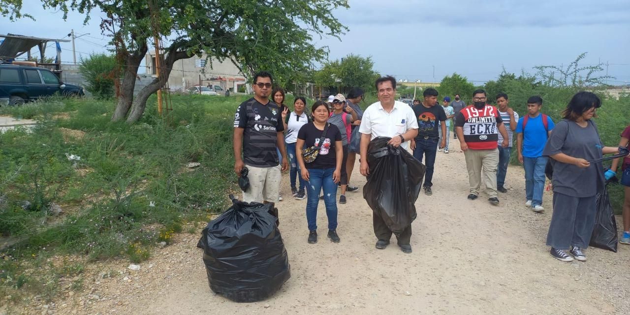 En Acuña suman esfuerzos en limpieza de arroyos