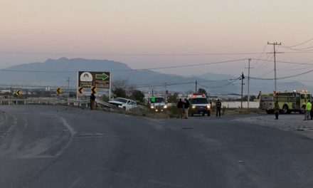 Saltillo: Fierro lo atraviesa tras accidente; conductor murió de forma instantánea