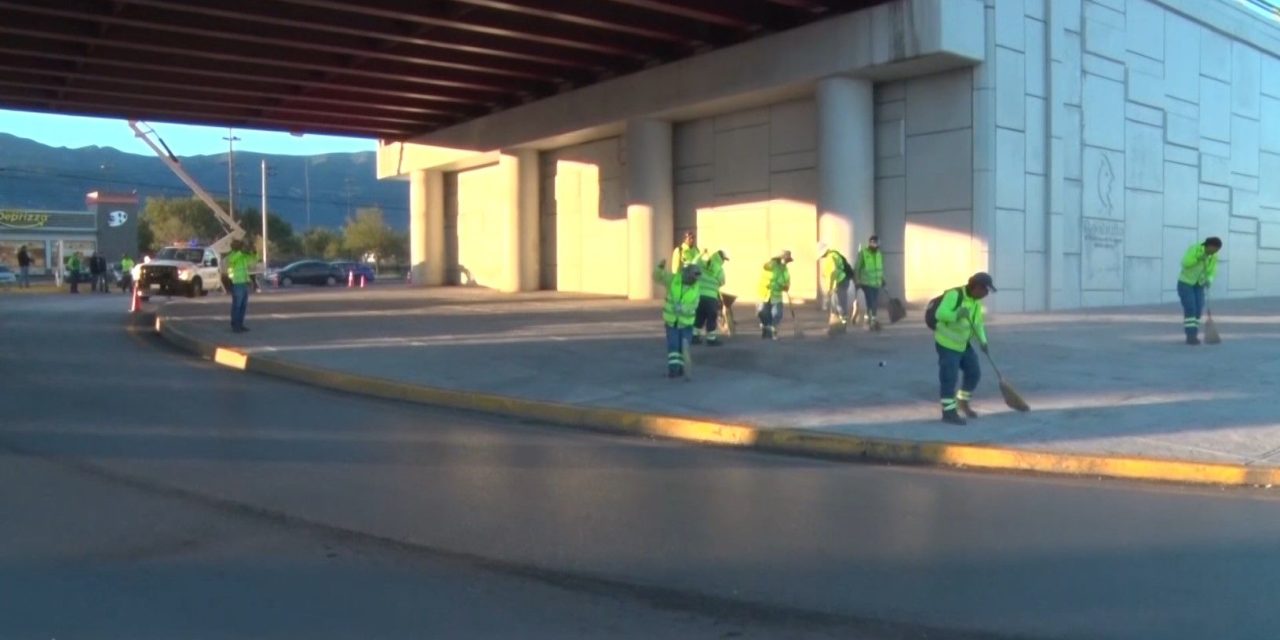 Saltillo trabaja permanente en su limpieza