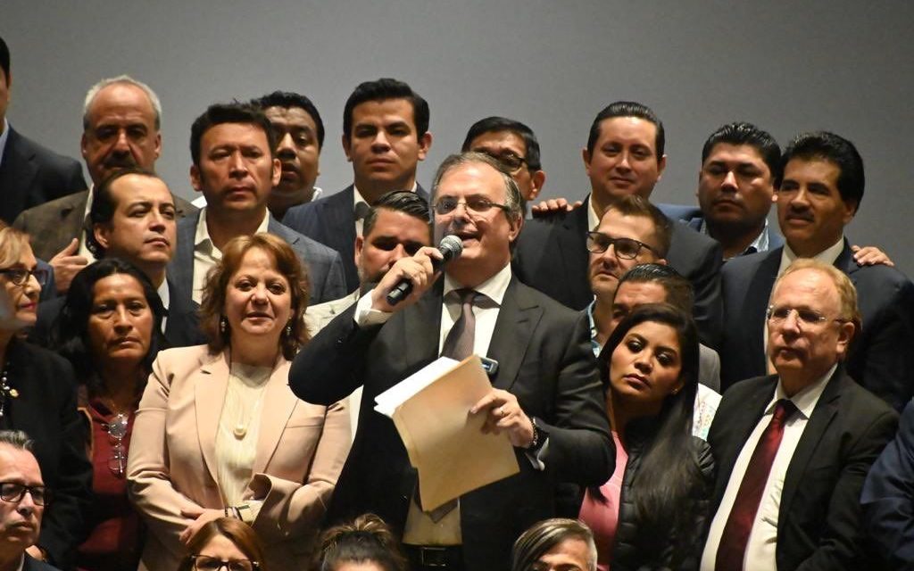 Ebrard le dice adiós a la Secretaría de Relaciones Exteriores